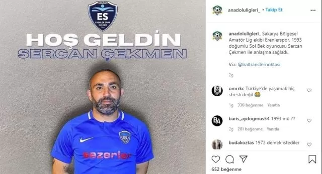 Yeni transferin yaşı sosyal medyayı salladı