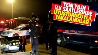 Yeni yılın ilk saatlerinde uyuşturucu ile yakalandılar: 5 gözaltı