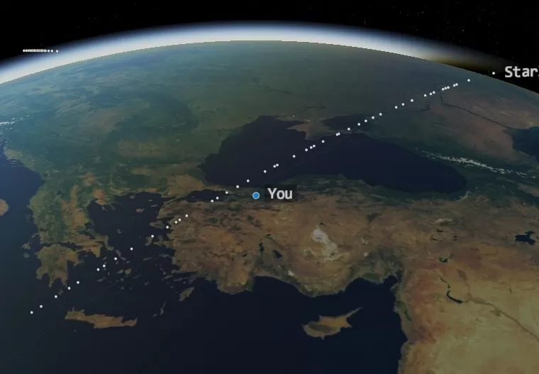 Yeniden geçecekler, Gökyüzünde bu ışıkları görürseniz korkmayın