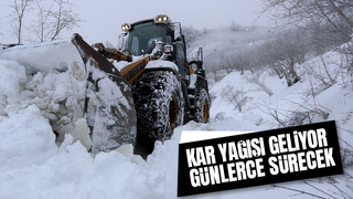 Yeniden kar geliyor, günlerce sürecek