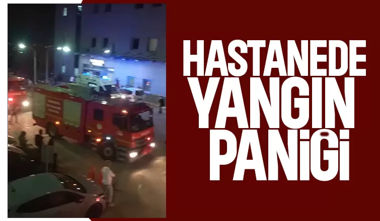 Yenikent Devlet Hastanesi'nde yangın