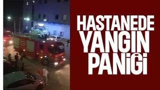 Yenikent Devlet Hastanesi'nde yangın