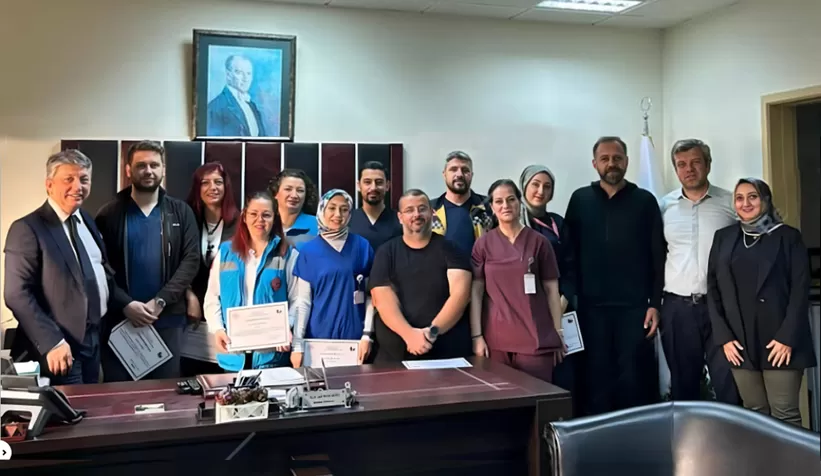 Yenikent ESH’ye teşekkür belgesi verildi