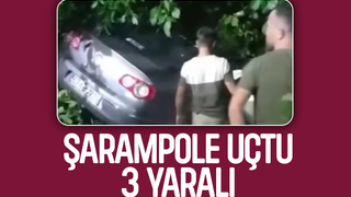 Yenikent yakınlarında kaza: 3 yaralı