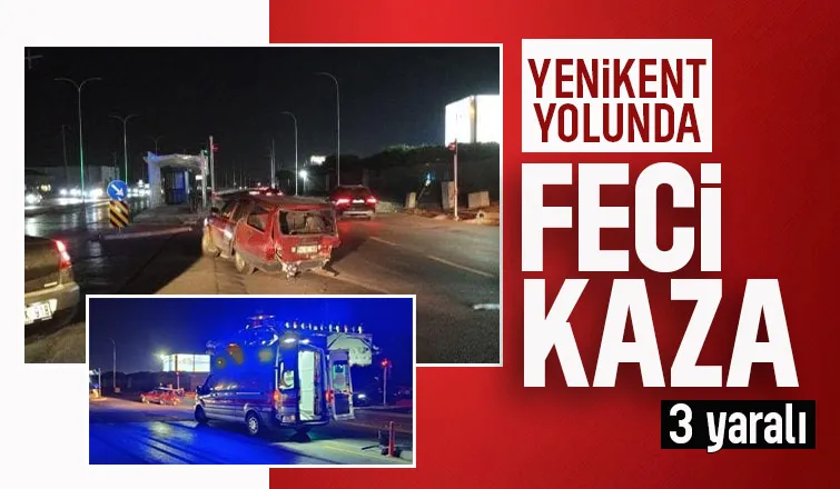 Yenikent yolu savaş alanına döndü: 3 yaralı