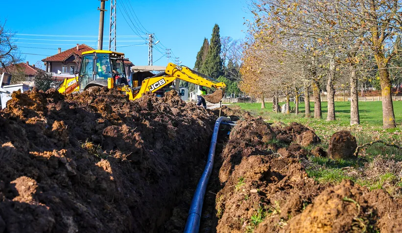 Yeniköy'e 5 kilometrelik yeni hat