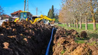 Yeniköy'e 5 kilometrelik yeni hat