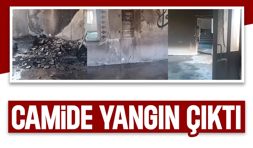 Yeniköy Osmanlı Camii’nde yangın