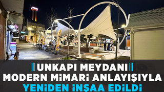 Yenilenen Unkapı Meydanı açıldı