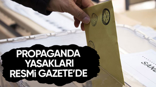 Yerel seçimlere ilişkin usul ve esasların belirlendiği YSK Kararı Resmi Gazete'de