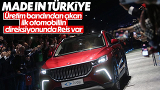 Yerli otomobil Togg banttan indi