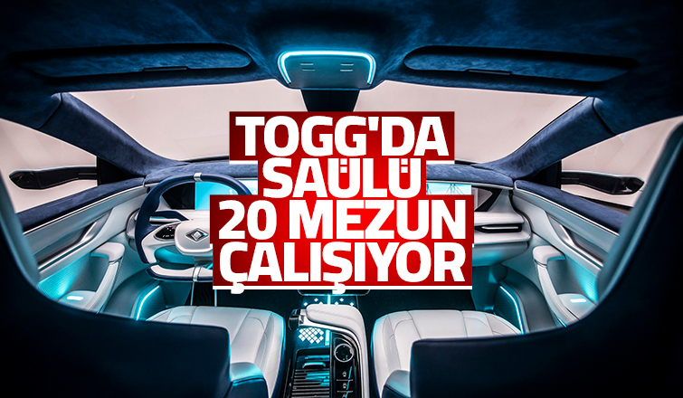 Yerli otomobil TOGG'da SAÜ mezunu 20 öğrenci çalışıyor