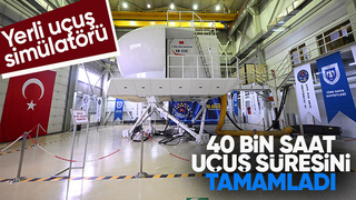 Yerli uçuş simülatörü bir eşiği daha geçti