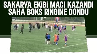 Yeşil saha karıştı