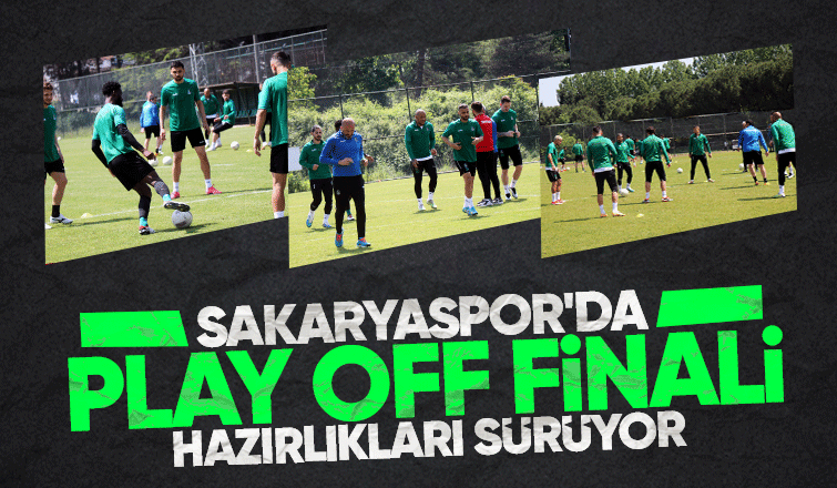 Yeşil siyahlılar final hazırlıklarına devam ediyor