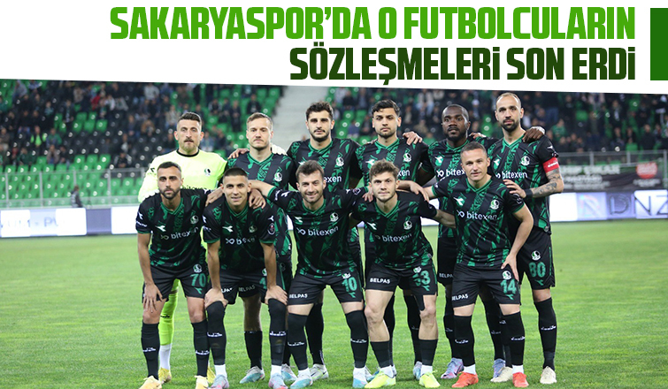 Yeşil siyahlılarda 9 futbolcunun sözleşmesi son buldu