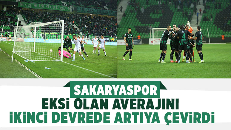 yeşil-siyahlılar,ikinci devrede eksi olan averajını artıya çevirdi