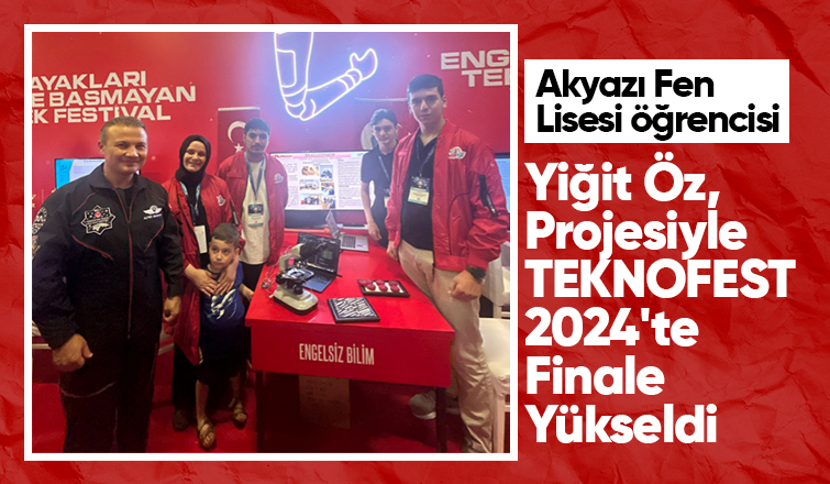 Yiğit Öz'ün 3D Mikroskop Projesi TEKNOFEST finalinde