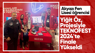 Yiğit Öz'ün 3D Mikroskop Projesi TEKNOFEST finalinde