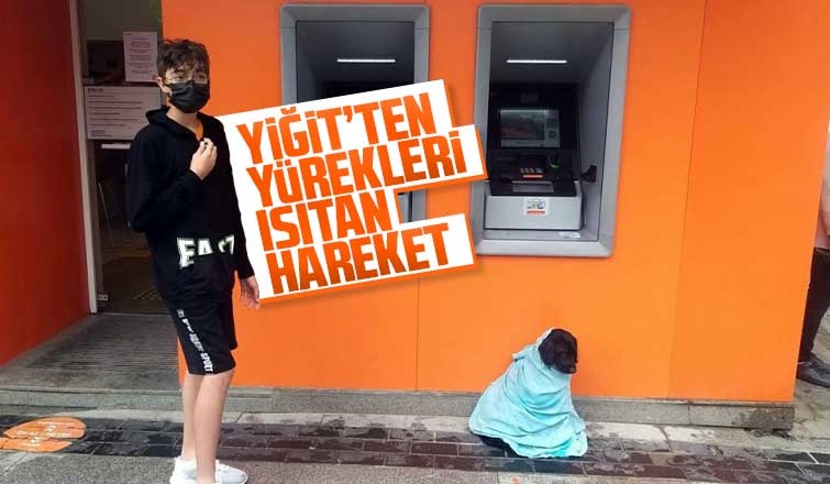 Yiğit'ten yürekleri ısıtan hareket