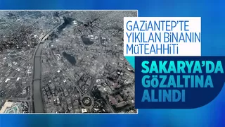 Yıkılan binanın müteahhiti Sakarya'da yakalandı