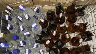 Yılbaşı öncesi 77 bin litre kaçak alkol ele geçirildi
