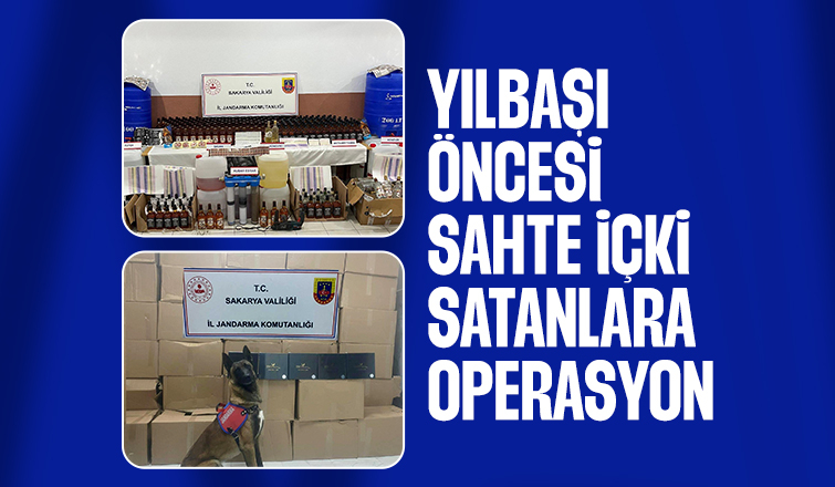 Yılbaşı öncesi yüzlerce şişe sahte içki ele geçirildi
