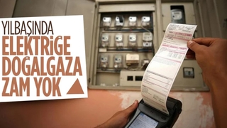 Yılbaşında doğalgaz ve elektriğe zam yapılmayacak