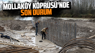 Yılların sorunu bitiyor: Mollaköy Köprüsü yeniden yükseliyor