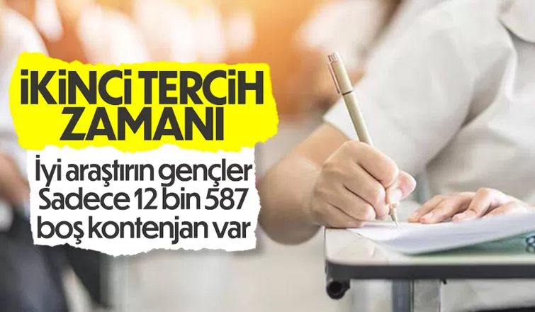 YKS ek yerleştirme tercih tarihleri belli oldu
