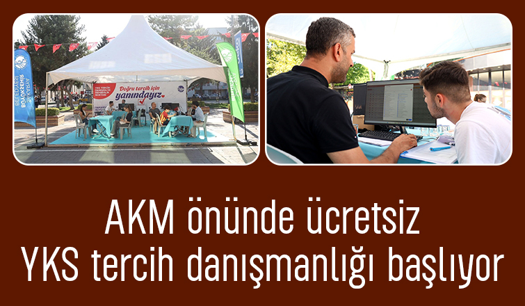 YKS Tercih Desteği AKM Önünde Başlıyor: Sakarya Büyükşehir’den Ücretsiz Danışmanlık Hizmeti