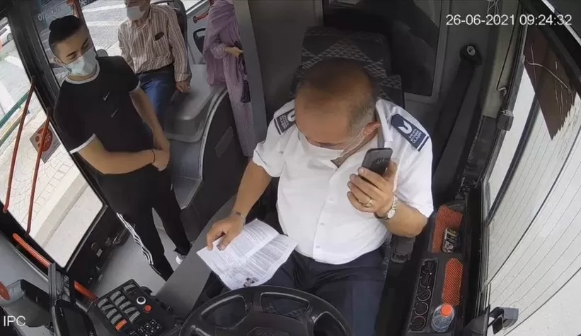 YKS’ya girecek öğrenciler için güzergah değiştiren şoför konuştu