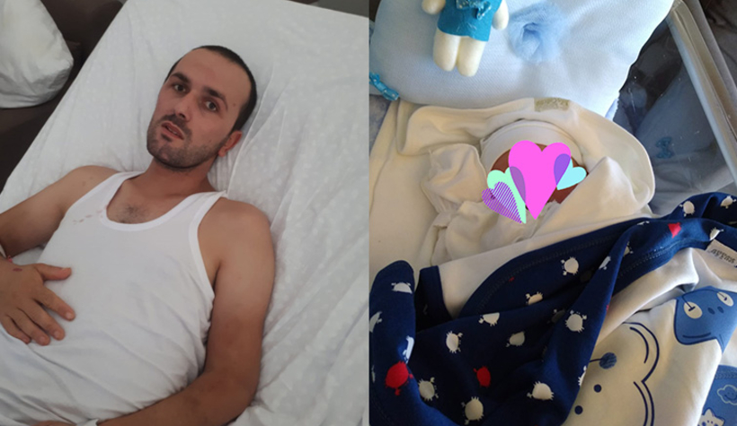 Yoğun bakımdan çıktı, çocuğu dünyaya geldi