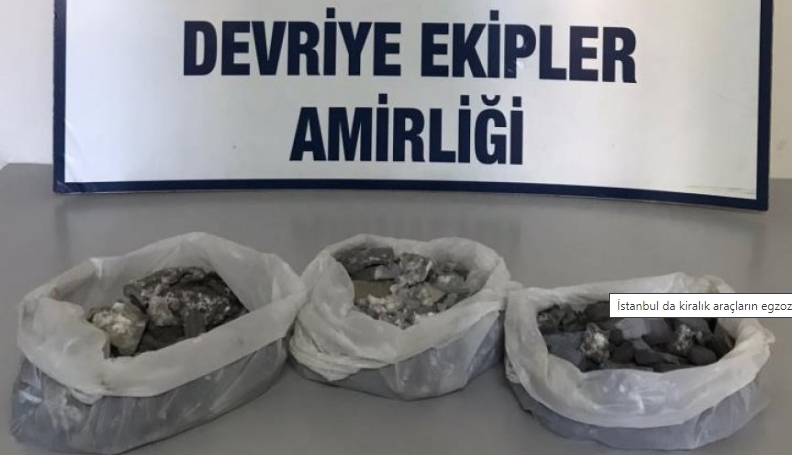 Yok artık: Araç kiralayıp egzozlarından kristal parça çaldı