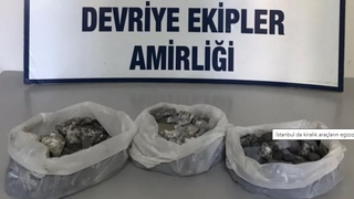 Yok artık: Araç kiralayıp egzozlarından kristal parça çaldı