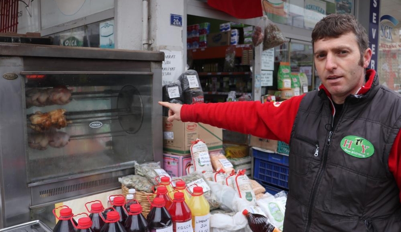 Yok artık; Şişteki kızgın tavuk çalındı