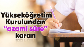 YÖK'ten yeni sınav kararı!