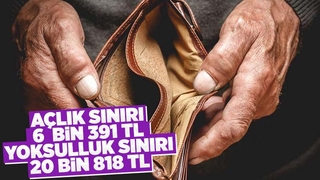 Yoksulluk sınırı 20 bin 818 TL