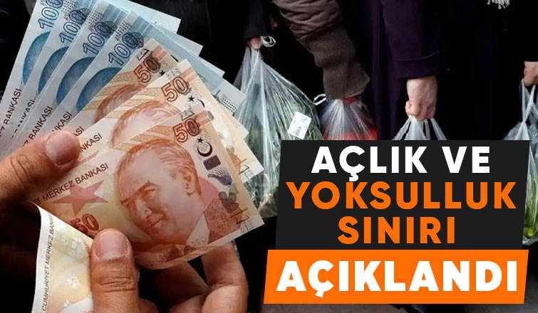 Yoksulluk sınırı 50 bin liraya yaklaştı