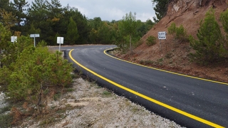 Yol çizgileri ile ulaşım güvenli hale geliyor