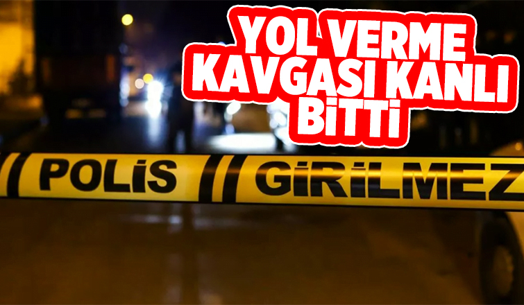 Yol verme kavgası kanlı bitti: 1 yaralı