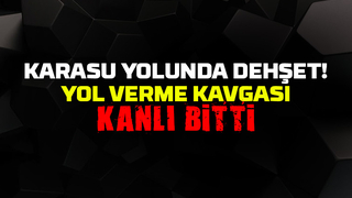 Yol verme kavgasında kan aktı