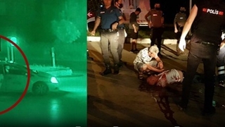 Yolcular arasında bıçaklı ve şişeli kavga