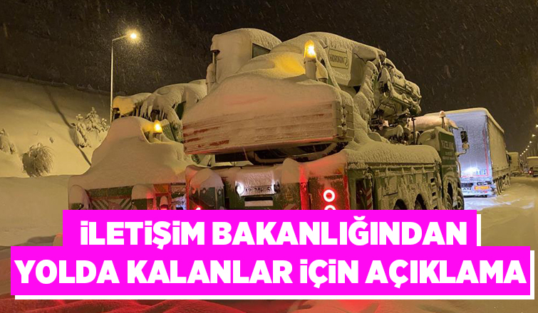 Yolda kalanlar için açıklama