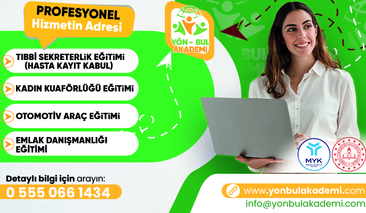 Yön Bul Akademi ile 400 dalda belge imkanı