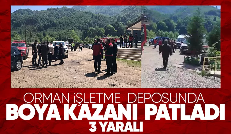 Yongalık Orman İşletme Deposunda Patlama 2'si ağır 3 Yaralı