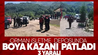 Yongalık Orman İşletme Deposunda Patlama 2'si ağır 3 Yaralı