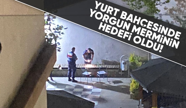 Yorgun merminin isabet ettiği genç kız yaralandı