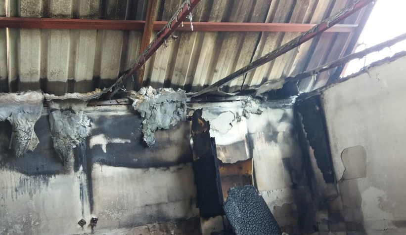 Yörükyeri'nde yangın