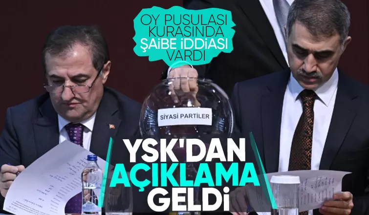 YSK'dan oy pusulası iddialarına yalanlama